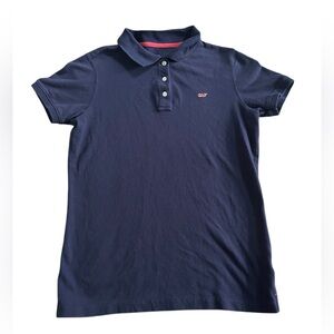 Vineyard Vines Logo Polo Shirt Youth Girl 14/16‎ Uniform